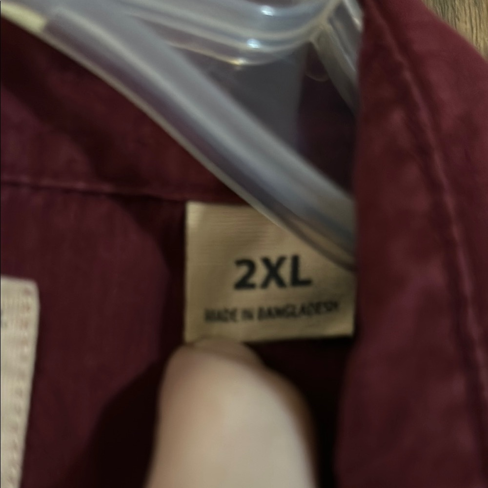 Redhead Button Down Shirt - Picture 3 of 4